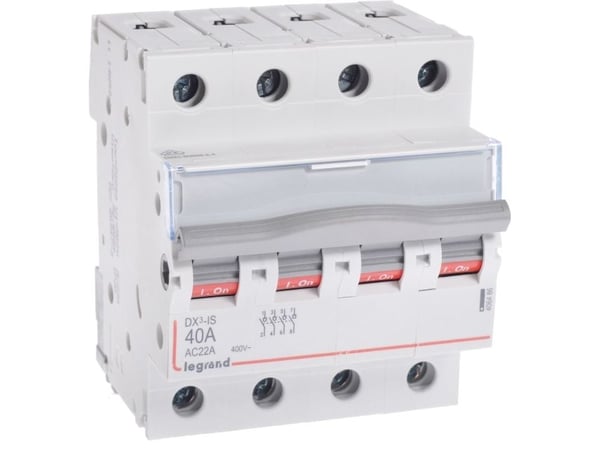 Legrand isolasjonsbryter FR 304 4P 40A - 406486