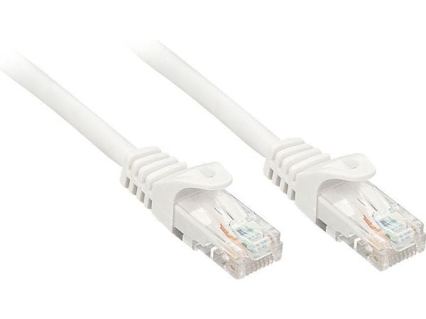 Lindy 48203, 2 m, Cat6, U/UTP (UTP), RJ-45, RJ-45, Hvit