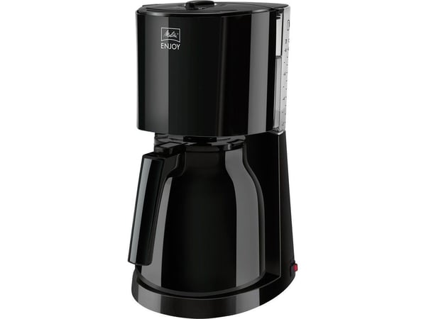 Melitta 1017-06, Suodatinkahvinkeitin, Jauhettu kahvi, 1000 W, Musta