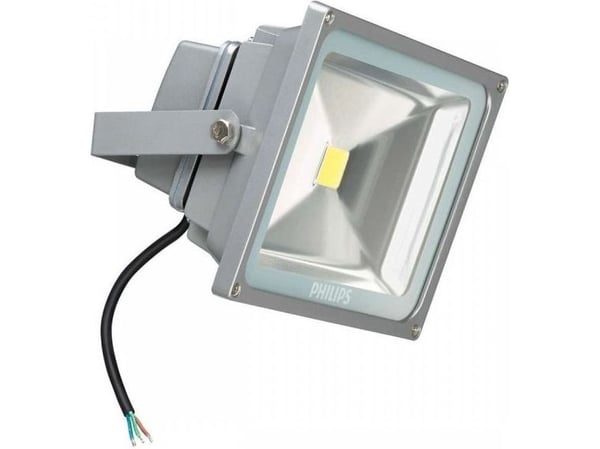 Philips flomlys Philips LED flomlys 910503910065 BVP116 910503910065 25W LED25/740 4000K WB grå