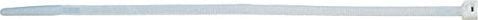 Fischer 87485, Tikasmallinen johdinside, Nailon, Läpinäkyvä, 280 mm, 4,8 mm, 100 kpl