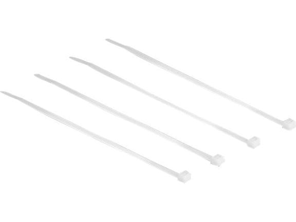 DeLOCK 18606, Nailon, Läpinäkyvä, 200 mm, 3,6 mm, 100 kpl