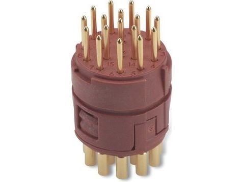 Lapp EPIC SIGNAL M23, Rett, Hankjønn/hunkjønn, 50 V, 7 A, Brun, Metall