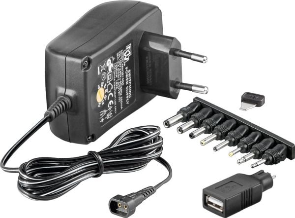 MicroConnect - Strømforsyningsadapter - AC - 18 Watt - lajittelu