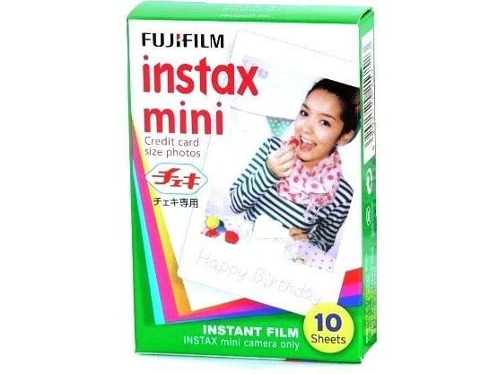 Fujifilm Instax Mini - Hurtigvirkende fargefilm - instax mini - ISO 800 - 10 eksponeringer