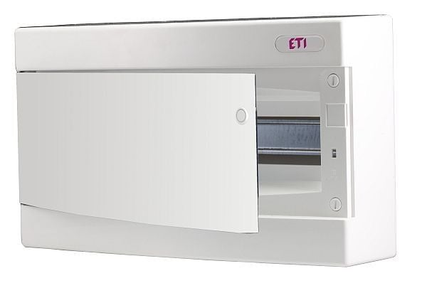 Eti-Polam utvendig fordeling ECT12PO 12M IP40 hvit dør (001101006)