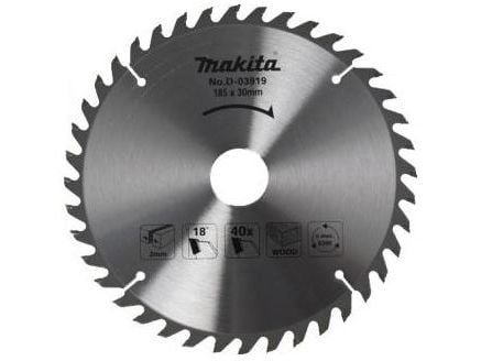 Makita D-03919, Puu, 18,5 cm, 3 cm, 2 mm, Makita, 18°