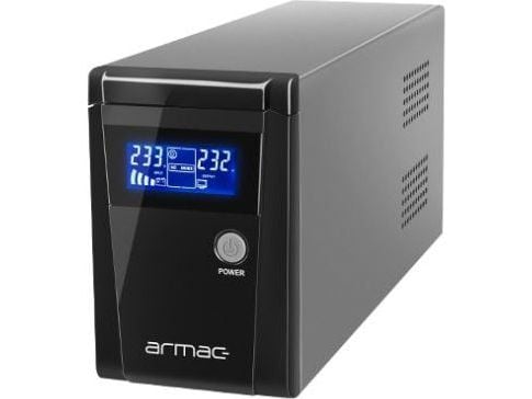 Armac Office 650E - UPS - AC 145 - 290 V - 390 watt - 650 VA - 7 Ah - USB - utgångskontakter: 2