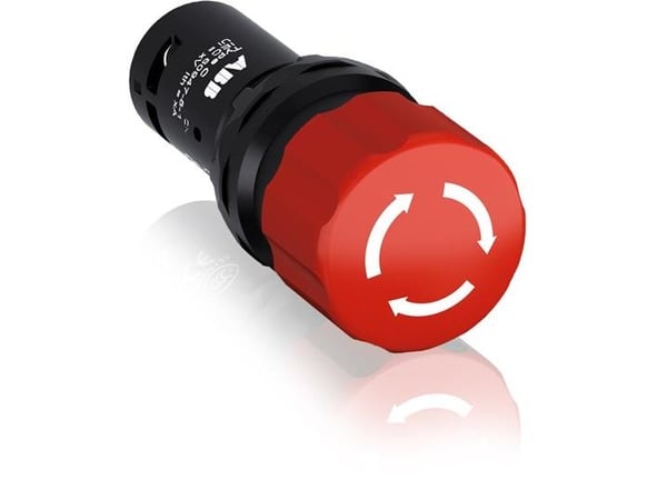 ABB Turvapainike 1NO1NC punainen - 1SFA619500R1071 - 1SFA619500R1071