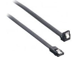 Cablemod CM-CAB-RSAT-N30KC-R, 0,3 m, SATA III, Naaras/naaras, Hiili, Suora, Oikea