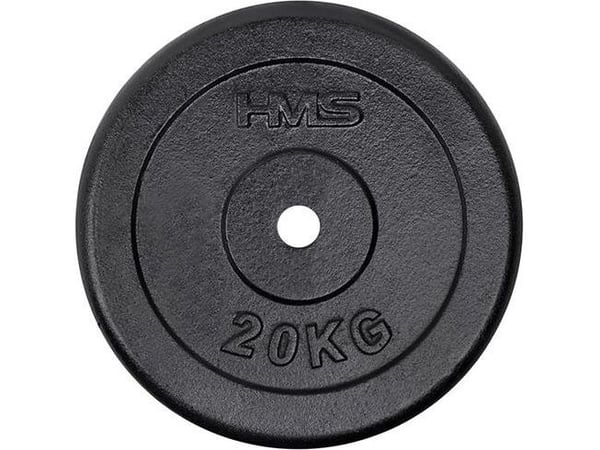 HMS kettlebell svart 20 kg (17-61-006)