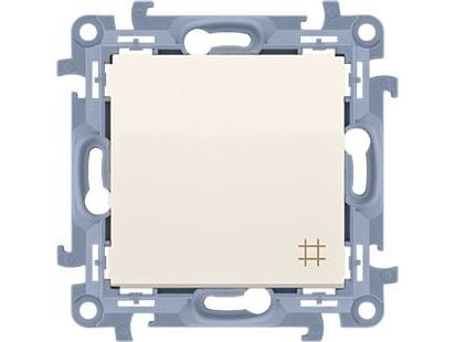 Kontakt-Simon CW7.01/41, Muovi, Valkoinen, IP20, IP44, 250 V, 10 A, 77 mm