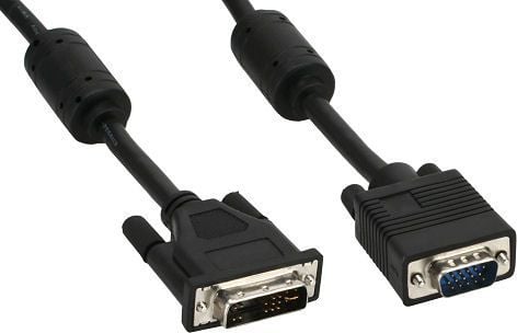 Kaapeli InLine du-A - D-Sub (VGA) 3 m musta (17782A)