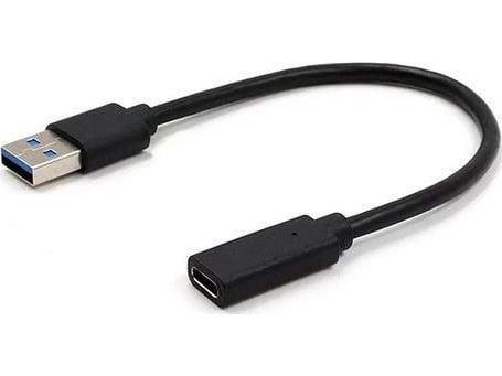 Cablexpert - USB-sovitin - USB Type A (han) til USB-C (hun) - USB 3.1 - 10 cm - lajittelu - lajittelu