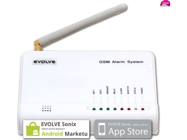 Evolve ALM300, 433 MHz, Valkoinen, 5 kanavaa, 80 m, Android