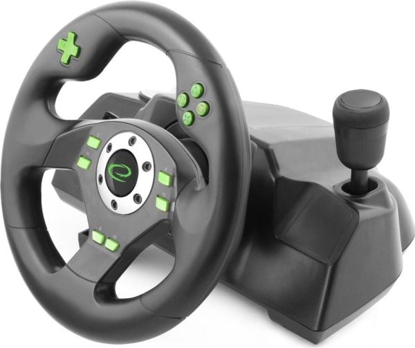 Esperanza DRIFT - Hjul- og pedalsett - kablet - for PC, Sony PlayStation 3