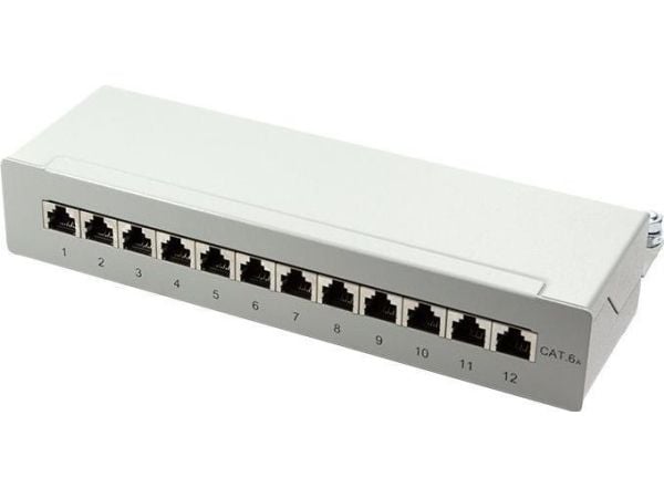 LogiLink NP0019, RJ-45, Cat6a, Grå, 800 g, 275 mm, 13,7 cm