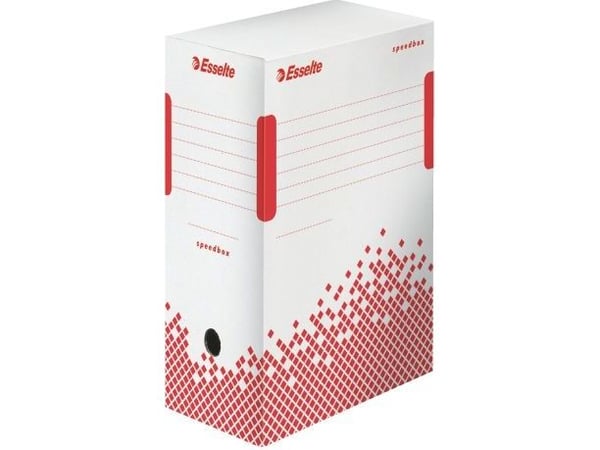 Esselte Speedbox arkistointilaatikko FSC® 150 mm, Kartonki, Valkoinen, A4, A4, 150 mm, 250 mm