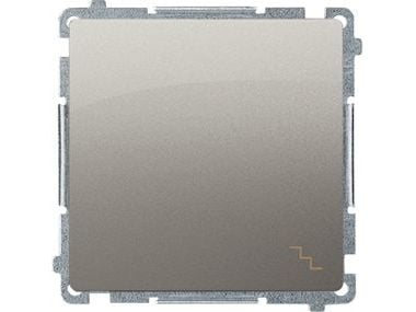 Kontakt-Simon BMW6.01/29, Muovi, Satiini, IP20, IP44, 250 V, 10 A, 75 mm
