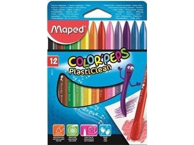 Maped Colorpeps pastelloljemaling/oljekrit 12 farger (175495)