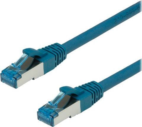 VALUE 5m S/FTP Cat.6a, 5 m, Cat6a, S/FTP (S-STP), RJ-45, RJ-45, Blå