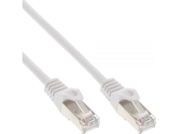 InLine 72500W, 10 m, Cat5e, SF/UTP (S-FTP), RJ-45, RJ-45, Hvit