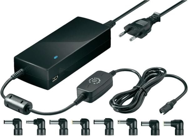 Goobay 55001, Laptop, Innendørs, 100 - 240 V, 60 Hz, 90 W, 12, 14, 15, 16, 18, 18.5, 19, 19.5, 20, 21, 22 V
