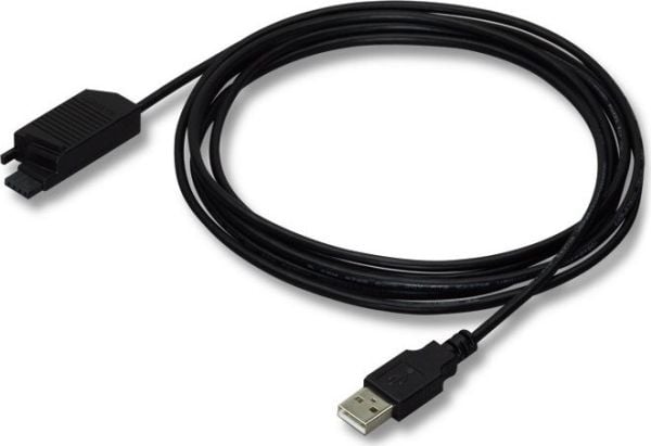 Wago 750-923, 2,5 m, USB 2.0, uros/naaras, musta