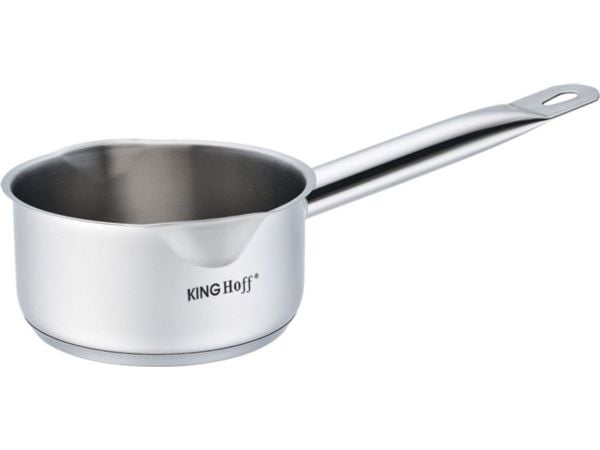 King Hoff Plieninis dangtelis 1,0L 14CM DVIGUBAS PURŠKIMAS KINGHOFF KH-1124
