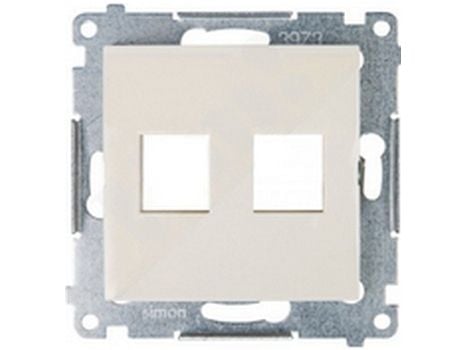 Contact-Simon DKP2.01/41, vit, plast, IP20, 75 mm, 32 mm, 75 mm