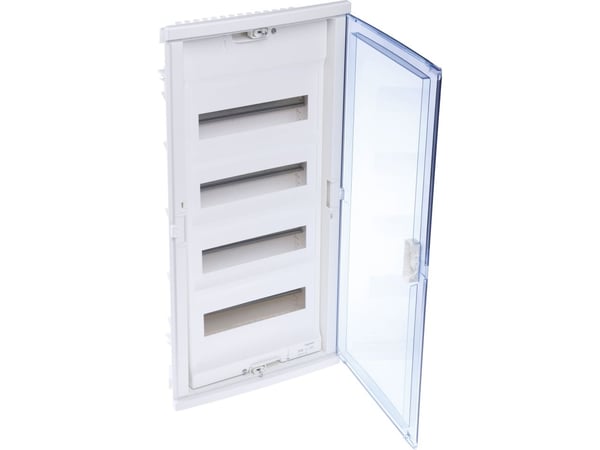 Modulaarinen jakelukotelo 4x12 uppoasennettava IP40 RWN (läpinäkyvä ovi) 602424
