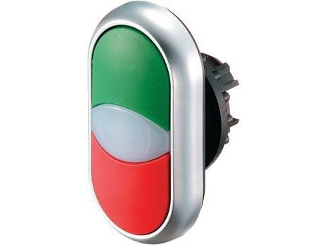 Eaton M22-DDL-GR, painike, monivärinen, muovi, IP66, 32.2 mm, 54.7 mm