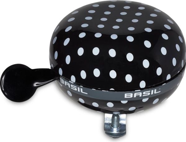 Basil Polkadot, Ringeklokke, Svart, Hvit