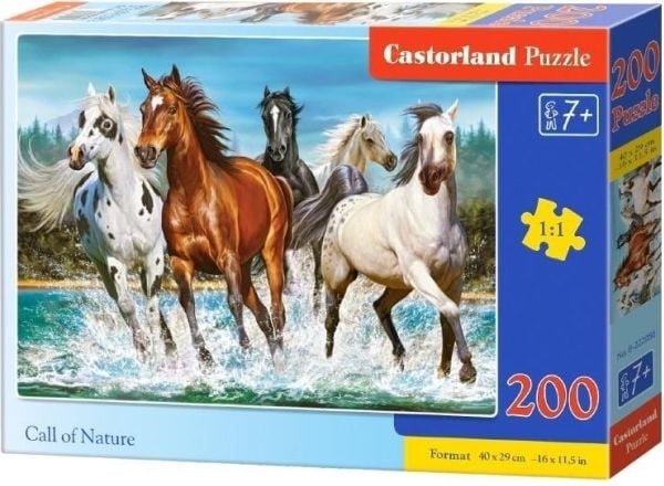 Castorland puslespill 200 brikker Call of Nature