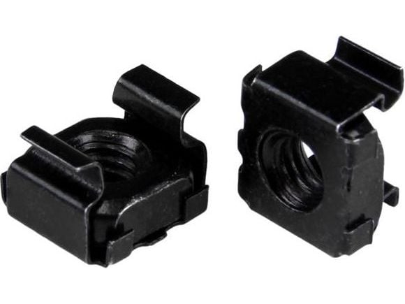 StarTech.com CABCAGENUT2B, Korimutteri, Terästä, Musta, M5, 13 mm, 13 mm