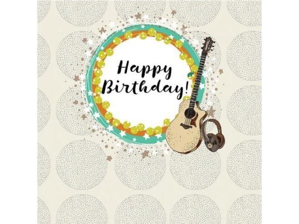 Clear Creation Square Pass Season CL0209 Birthday Guitar