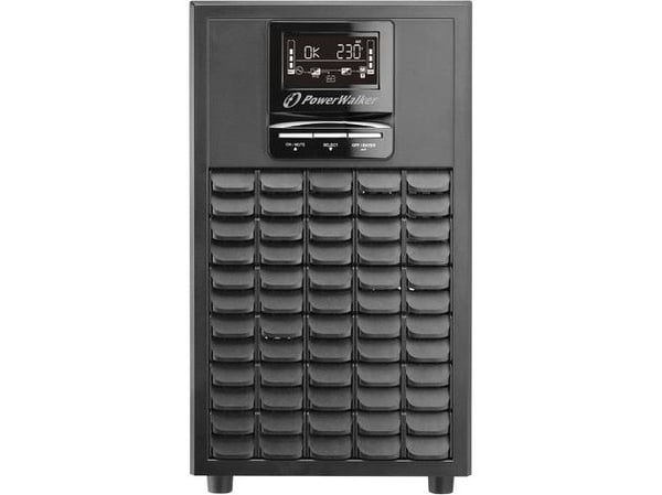 Bluewalker PowerWalker VFI 3000 CG PF1 - UPS - 3000 Watt - 3000 VA 9 Ah - RS-232, USB - Utgangskontakter: 9 (10122111)