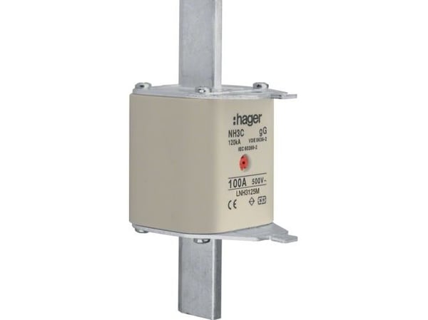 Hager Polo NH3C 125A 500V gG sulakelinkki (LNH3125M)