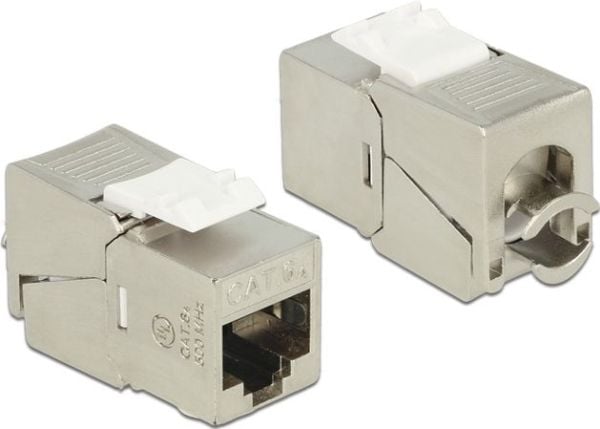 Delock - Modulinnlegg - CAT 6a - STP - RJ-45 - for P/N: 86211
