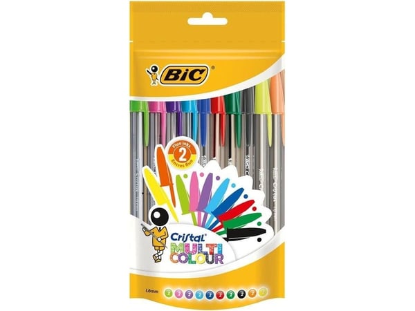 BIC 942049, Tynn spiss, 8 stykker