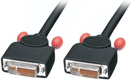Lindy 41277, 20 m, DVI-I, DVI-I, Svart, 1 stykker, Hankjønn/hankjønn