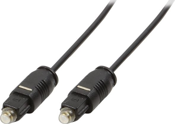 LogiLink Toslink - Toslink, 10m, TOSLINK, Hankjønn, TOSLINK, Hankjønn, 10 m, Sort