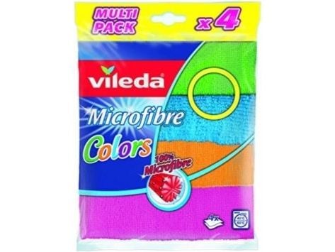 Vileda 4023103192577, Mikrofiber, Polyamid, Polyester, Flerfarvet, Maskinvask, 60 °C, 300 mm, 300 mm