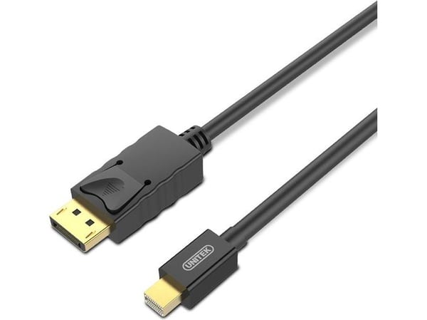 UNITEK Y-C611BK Unitek-kabel miniDisplayPort til DisplayPort M/M 2m Y-C611BK