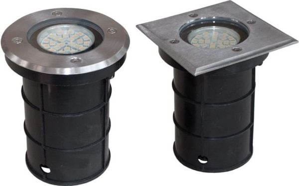 Bemko innfelt innbyggingsbelysning DORYT GU10 50W IP67 kvadratisk (C42-OGS50)