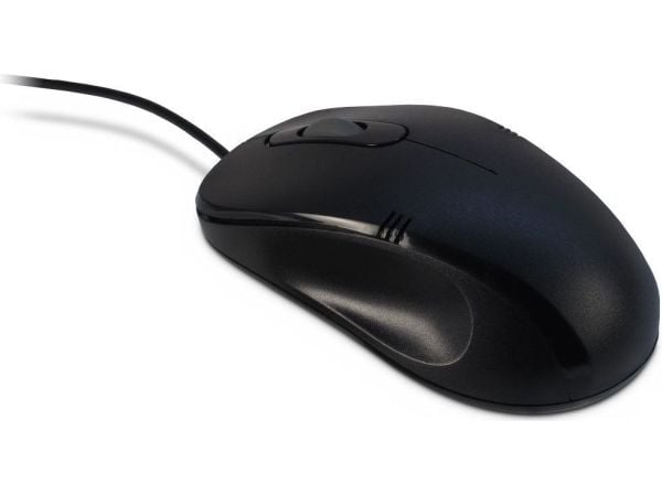 Inter-Tech Eterno M-3026 - Mus - ergonomisk - optisk - 3 knapper - kablet - USB - løsvekt
