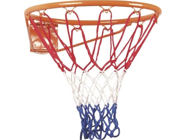 Utomhus basketkorg med nät