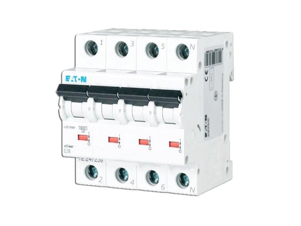 Eaton Pienoiskatkaisija FAZ-C10/4 4P C 10A 15kA 279057