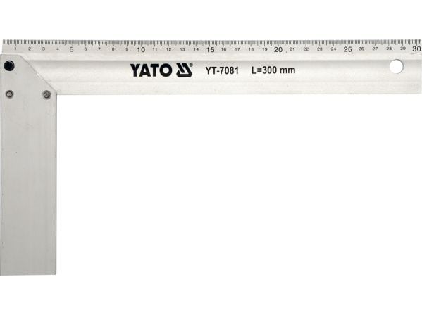 Yato YT-7082, Vanlig linjal, Aluminium, Aluminium, cm, MM Fiber, 350 mm, 1 stykker