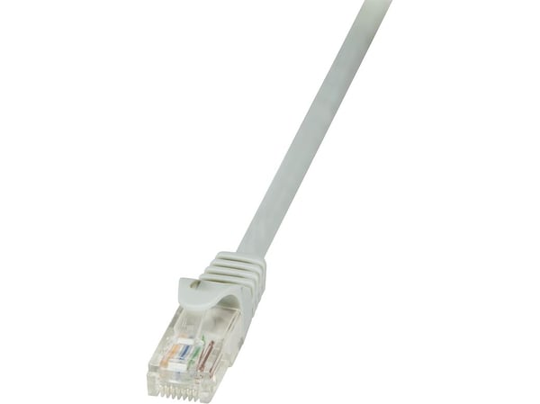 LogiLink Cat.6 U/UTP, 10m, 10 m, Cat6, U/UTP (UTP), RJ-45, RJ-45, Grå